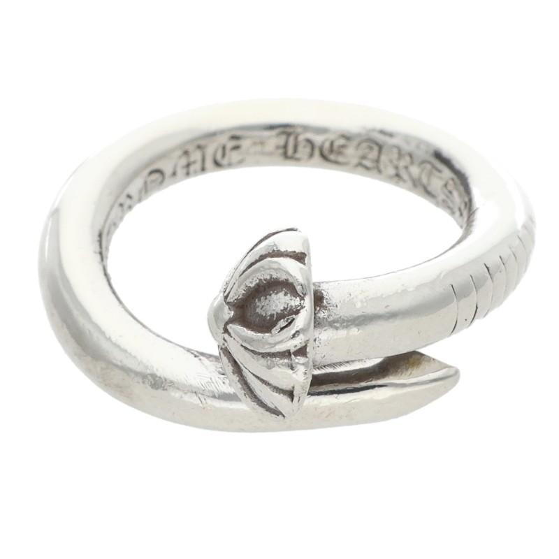 クロムハーツ　ネイルクロスボールリング　7号 CHROME HEARTS（クロムハーツ） リング 7号 NAIL CRSBALL ネイルクロス