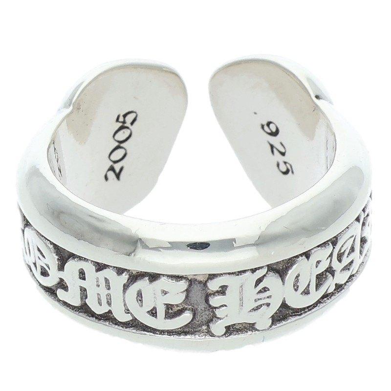 CHROME HEARTS（クロムハーツ） リング 4号 SM SCROLL LABEL スモール 