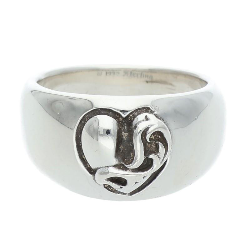CHROME HEARTS ハートインバンドリング　19号 CHROME HEARTS（クロムハーツ） リング 19号 HEART IN BAND ハートイン