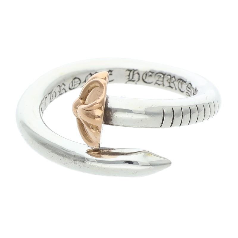 CHROME HEARTS（クロムハーツ） リング 13号 NAIL CRSBALL W GLD