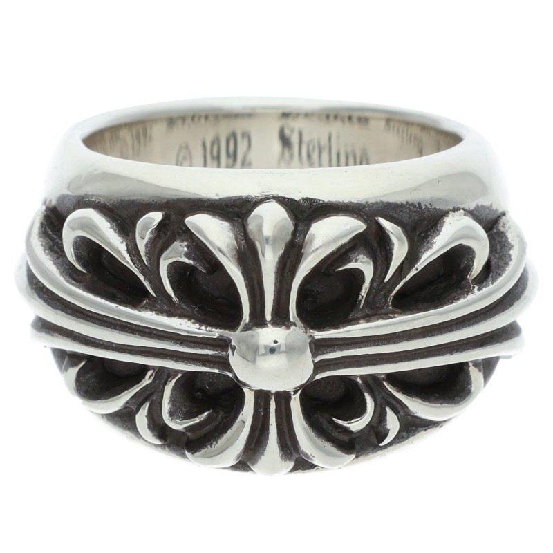 CHROME HEARTS（クロムハーツ） リング 9号 FLRL CRS フローラルクロス