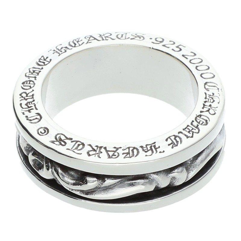 CHROME HEARTS（クロムハーツ） リング 23.5号 RING SPINNER SCROLL