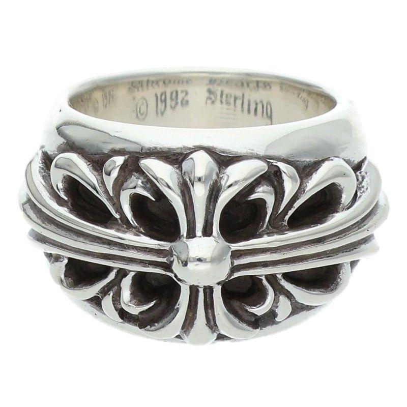 CHROME HEARTS フローラルクロスリング8号 CHROME HEARTS（クロムハーツ） リング 8号 FLRL CRS フローラルクロス