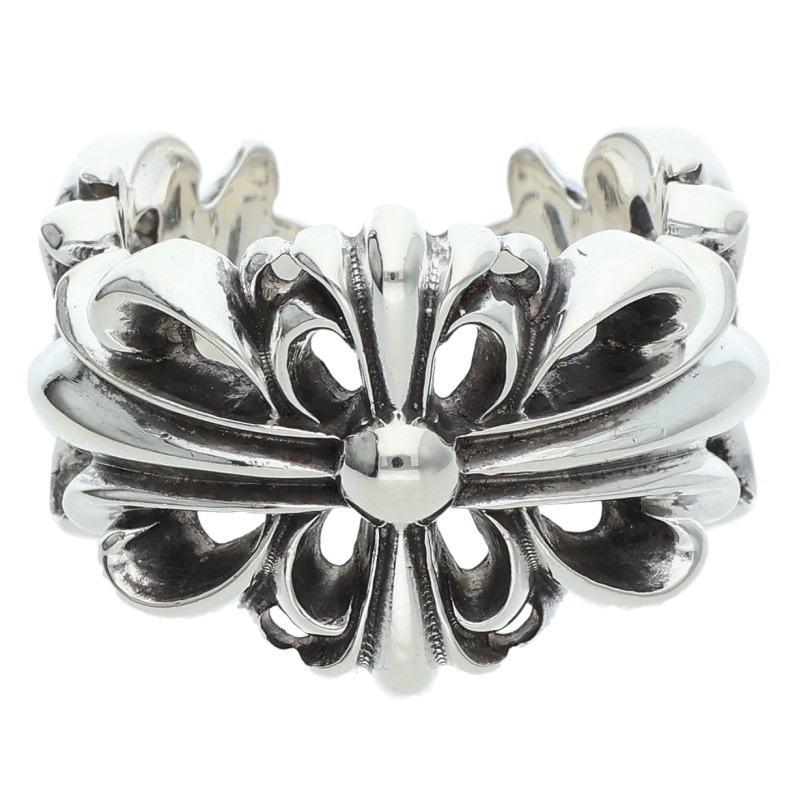 CHROME HEARTS（クロムハーツ） リング 16号 DBL FLRL CRS ダブル 