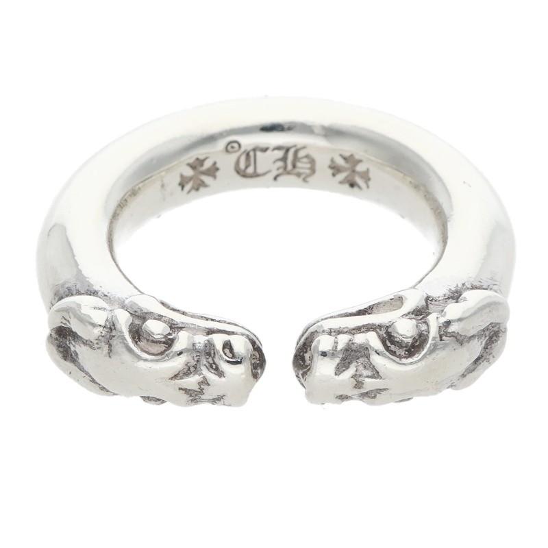 CHROME HEARTS（クロムハーツ） リング 8.5号 DOUBLE DOG RING ダブル