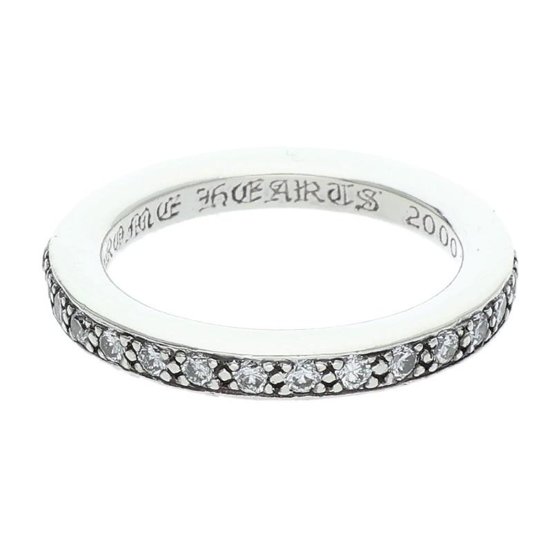 Chrome Hearts SBT 純正ダイヤ リング 国内正規原本土日限定値下 CHROME HEARTS（クロムハーツ） サイズ:11.5号 TFL 純正PAVEダイヤ