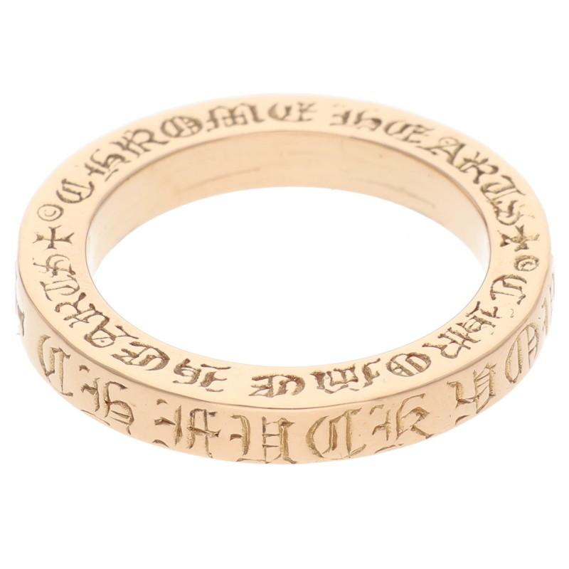 Chrome Hearts 3mm SPACER FUCKYOU リング 12号 CHROME HEARTS（クロムハーツ） リング 12号 22K 3mm SPACER FUCKYOU