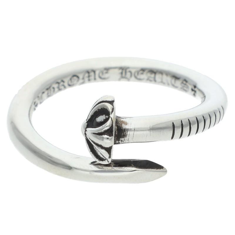 ラ*ル様 クロムハーツ NAIL CRSBALL/ネイルクロスボールシルバーリン CHROME HEARTS（クロムハーツ） リング 22号 NAIL CRSBALL ネイル