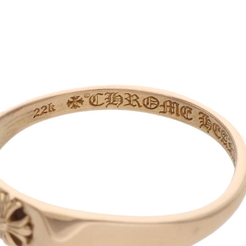 CHROME HEARTS クロムハーツ 22K BUBBLGM PYRAMID PLS バブルガムピラミッドプラス ゴールドリング 14号 CHROME HEARTS（クロムハーツ） リング 14号 22K BUBBLGM PYRAMID PLS