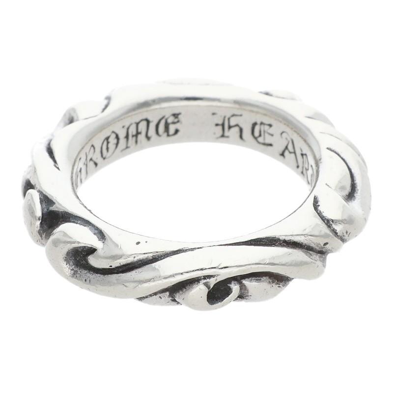 CHROME HEARTS（クロムハーツ） リング 4号 SCRL BAND スクロール