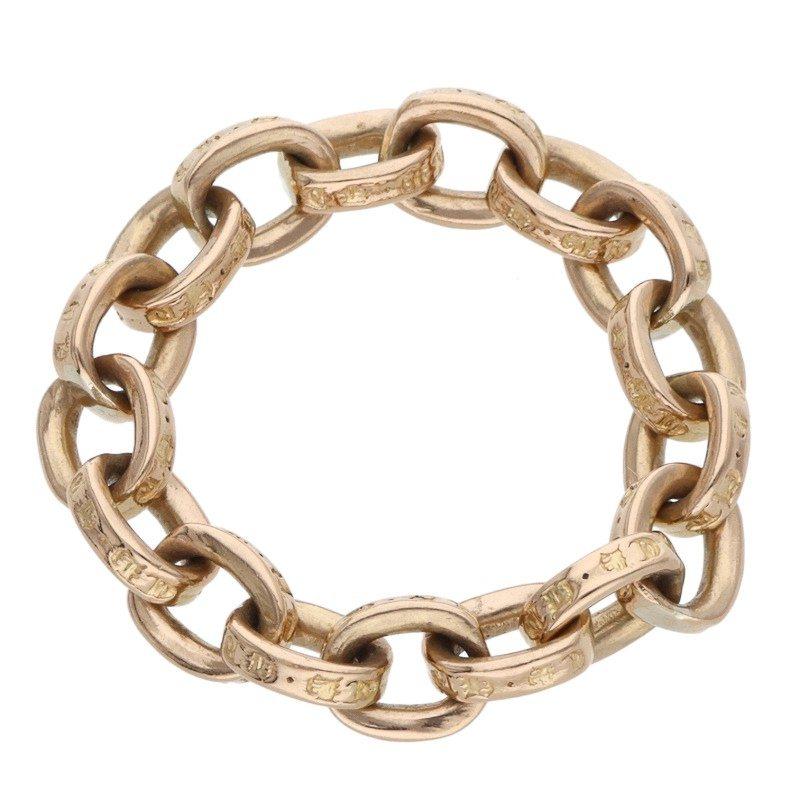 CHROME HEARTS（クロムハーツ） リング 17号 22K PAPER CHAIN RING