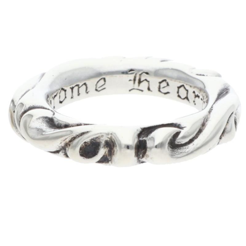 CHROME HEARTS（クロムハーツ） サイズ:7.5号 SCRL BAND スクロール 