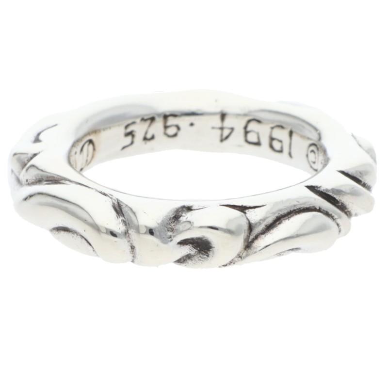 CHROME HEARTS（クロムハーツ） リング 7.5号 SCRL BAND スクロール 