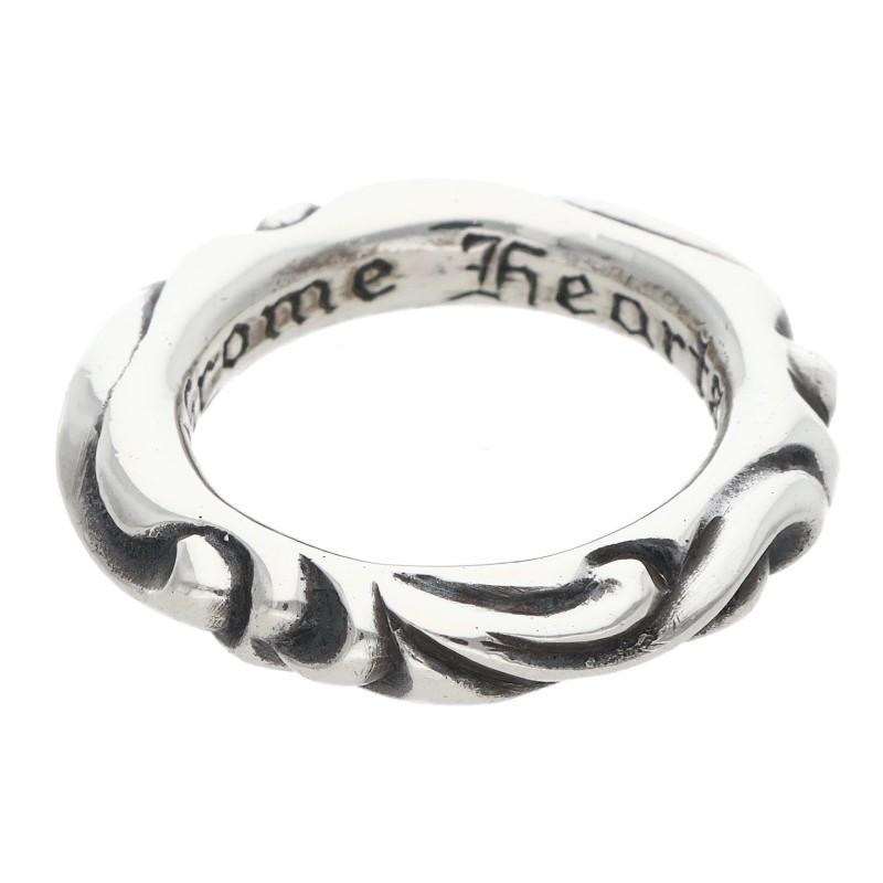 CHROME HEARTS（クロムハーツ） サイズ:11号 SCRL BAND スクロール 