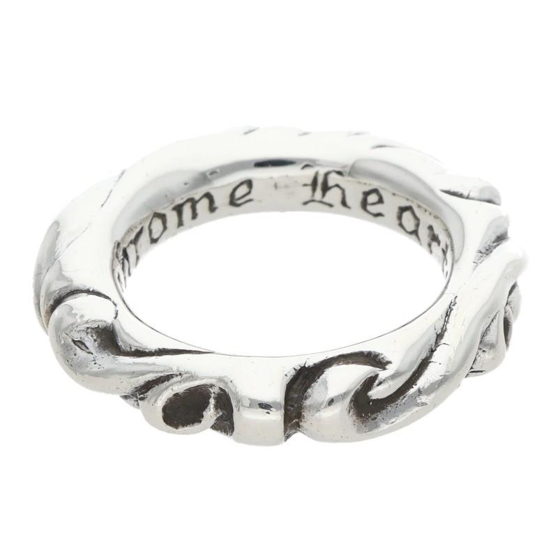 CHROME HEARTS（クロムハーツ） リング 6.5号 SCRL BAND スクロール 