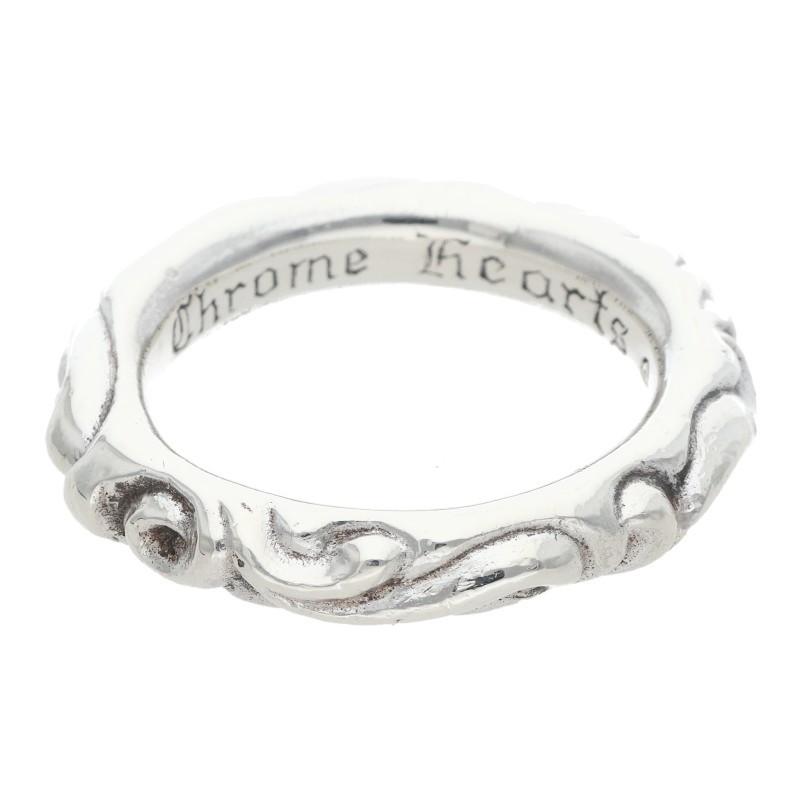 CHROME HEARTS（クロムハーツ） サイズ:21.5号 SCRL BAND スクロール 