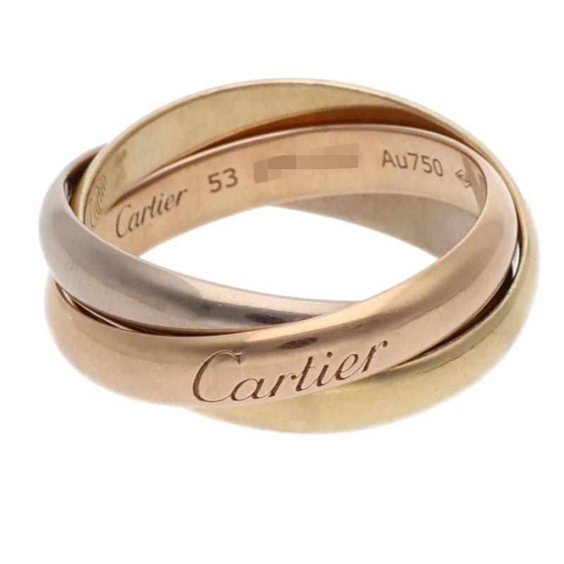 Cartier（カルティエ） 53/13号 トリニティ クラシック K18YG PG WG