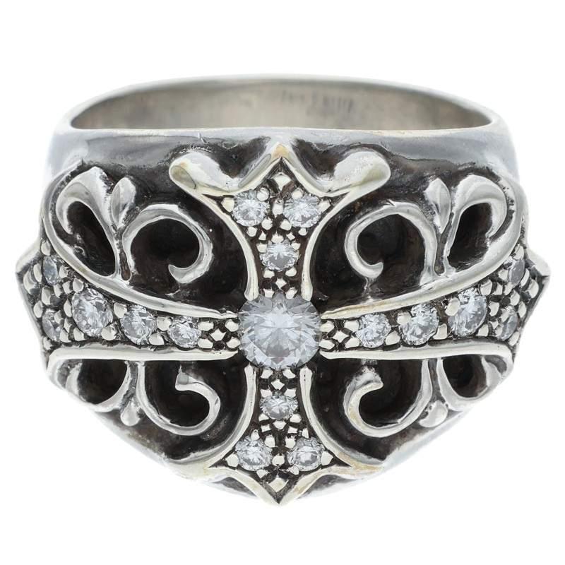 CHROME HEARTS（クロムハーツ） リング 19号 KEEPER P DMND キーパー