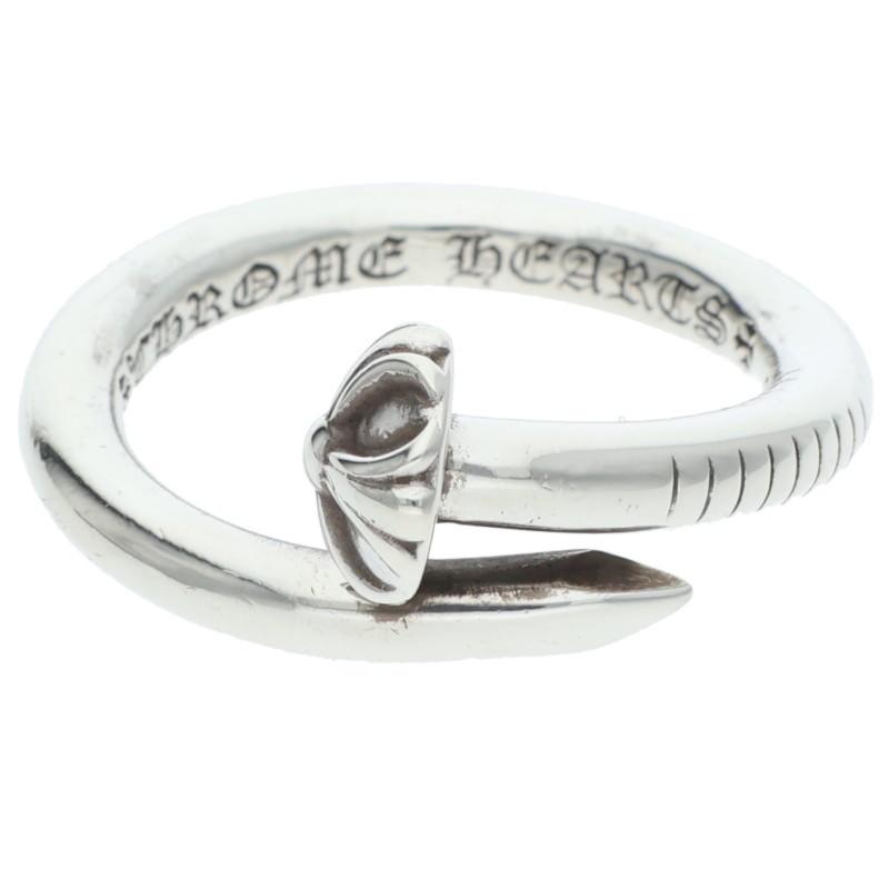 CHROME HEARTS クロムハーツ クロスボールネイル リング 16号相当 CHROME HEARTS（クロムハーツ） リング 16号 NAIL CRSBALL ネイル