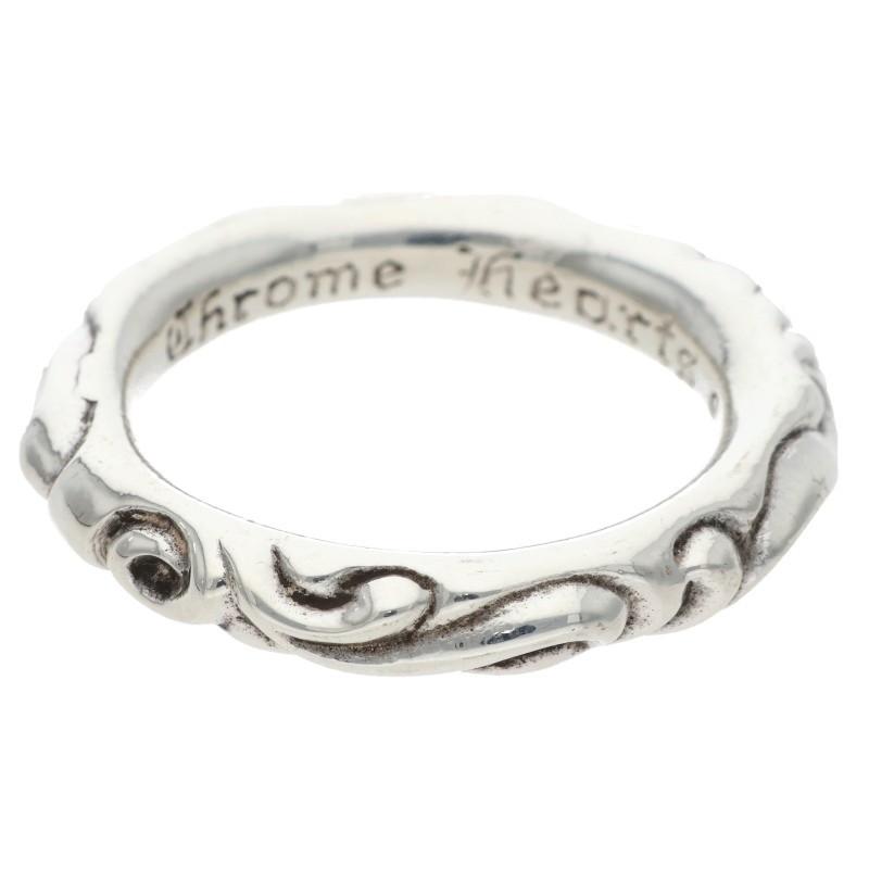 CHROME HEARTS（クロムハーツ） リング 21号 SCRL BAND スクロール 