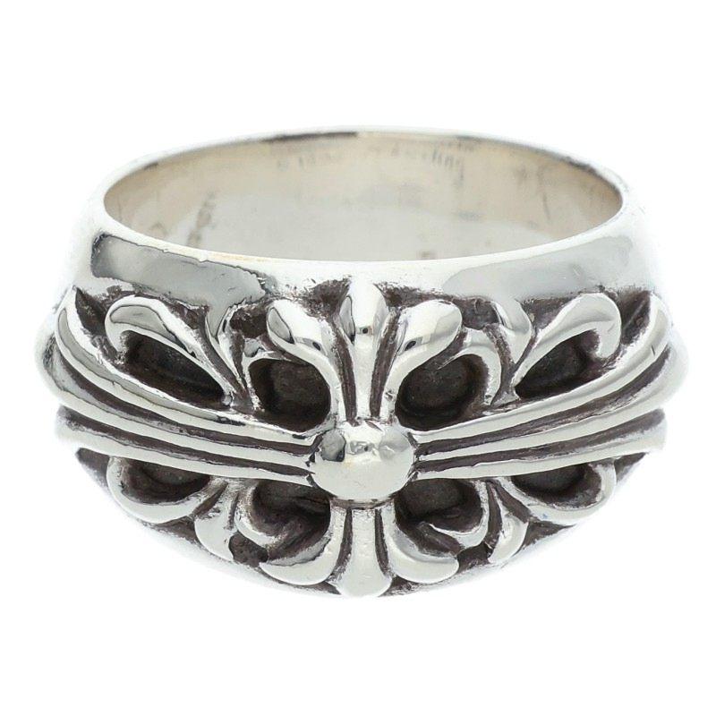 【気まぐれ値下げ中】Chrome Hearts フローラルクロスリング　20号 CHROME HEARTS（クロムハーツ） 20号 FLRL CRS フローラルクロス
