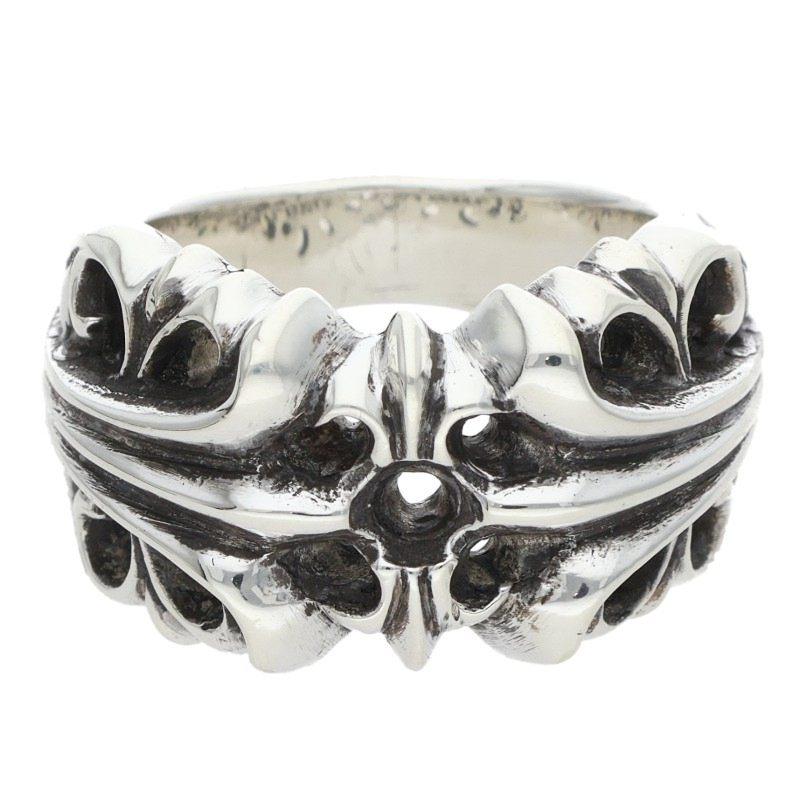 Chrome Hearts K&T 14号 CHROME HEARTS（クロムハーツ） 14号 K&T シルバーリング 中古 SJ02