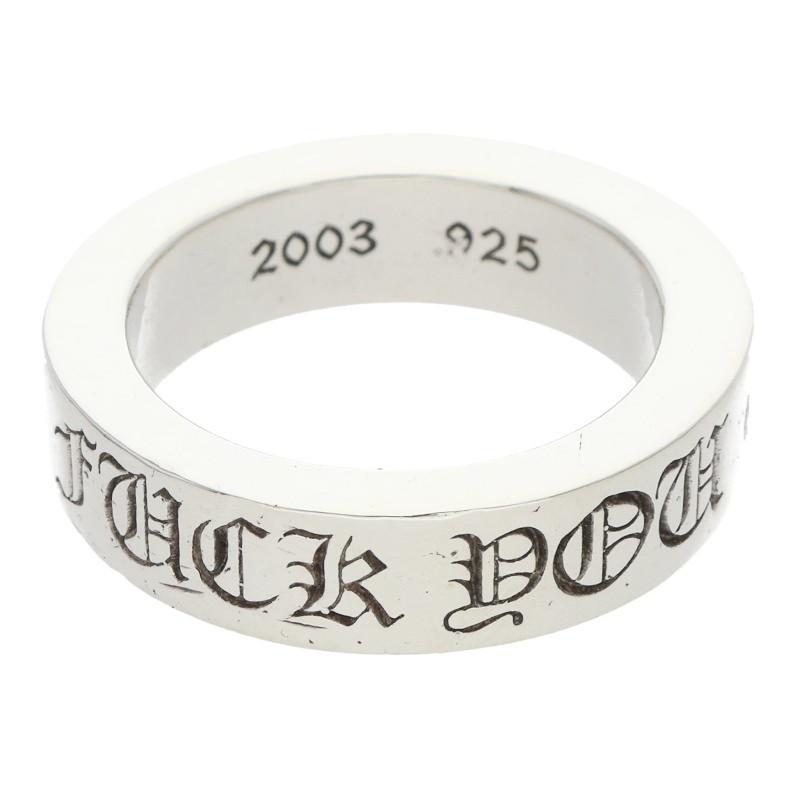 【加古川店】 中古 CHROME HEARTS | クロムハーツ リング・指輪 SPACER 6MM FUCK YOU シルバー 【134】 CHROME HEARTS（クロムハーツ） リング 18号 6mm SPACER FUCKYOU 6mm