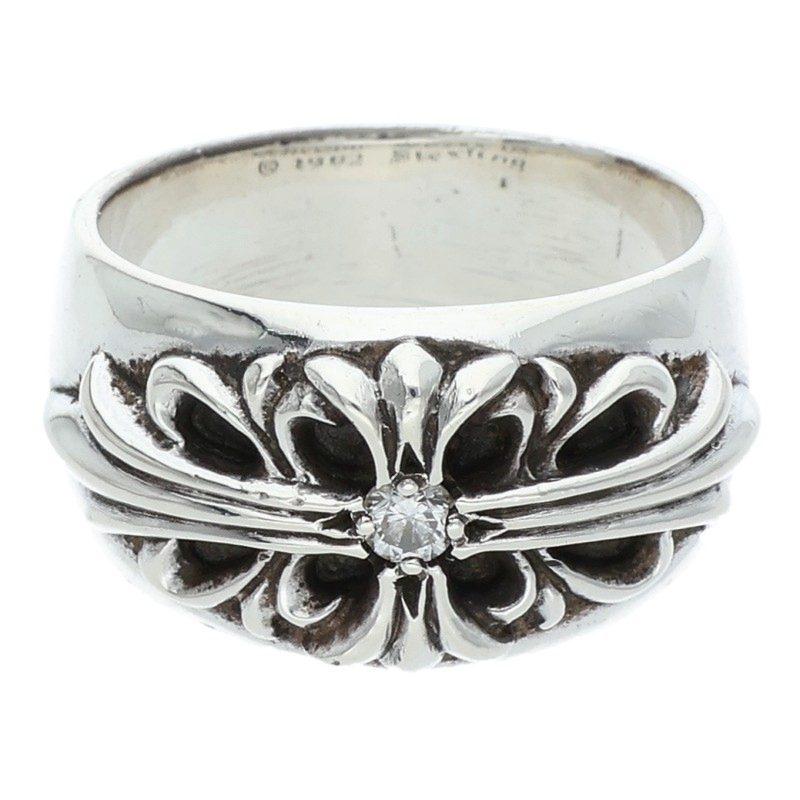 CHROME HEARTS（クロムハーツ） 22.5号 FLRL CRS 1DIA フローラル 
