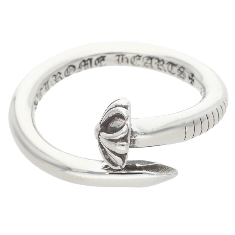 クロムハーツ ネイルリング クロスボール 美品 19号 CHROME HEARTS（クロムハーツ） 19号 NAIL CRSBALL ネイルクロスボール