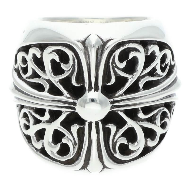 クラシック　オーバルクロスリング　14号　シルバー925 CHROME HEARTS（クロムハーツ） リング 14号 CLASSIC OVAL クラシック