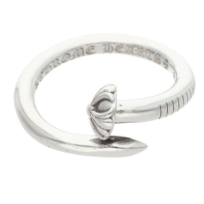 クロス ネイル リング シルバー925約20号 CHROME HEARTS（クロムハーツ） リング 20号 NAIL CRSBALL ネイル