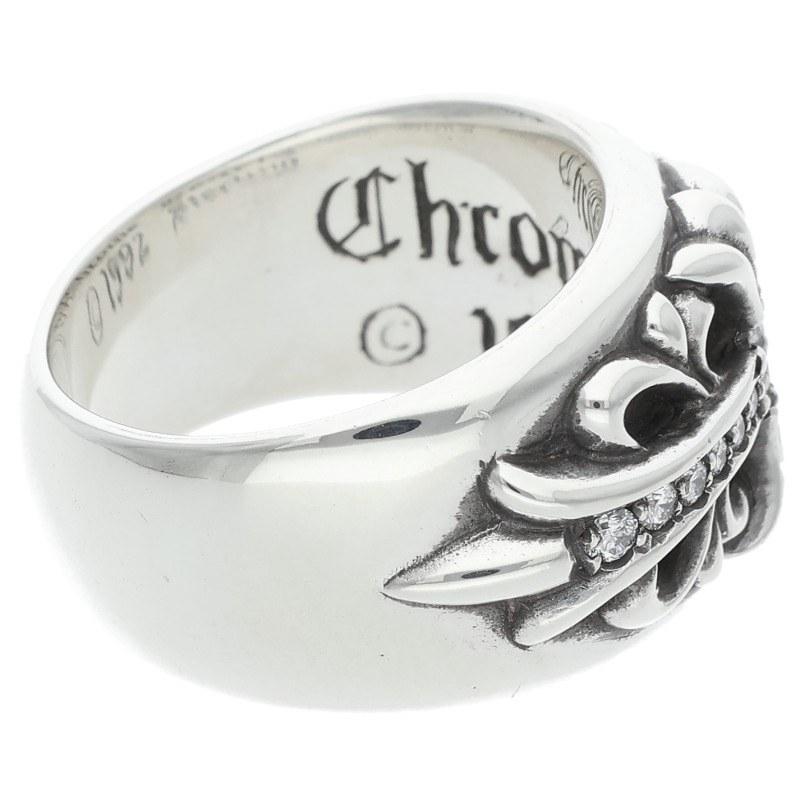 CHROME HEARTS（クロムハーツ） サイズ:13.5号 FLRL CRS P DMND
