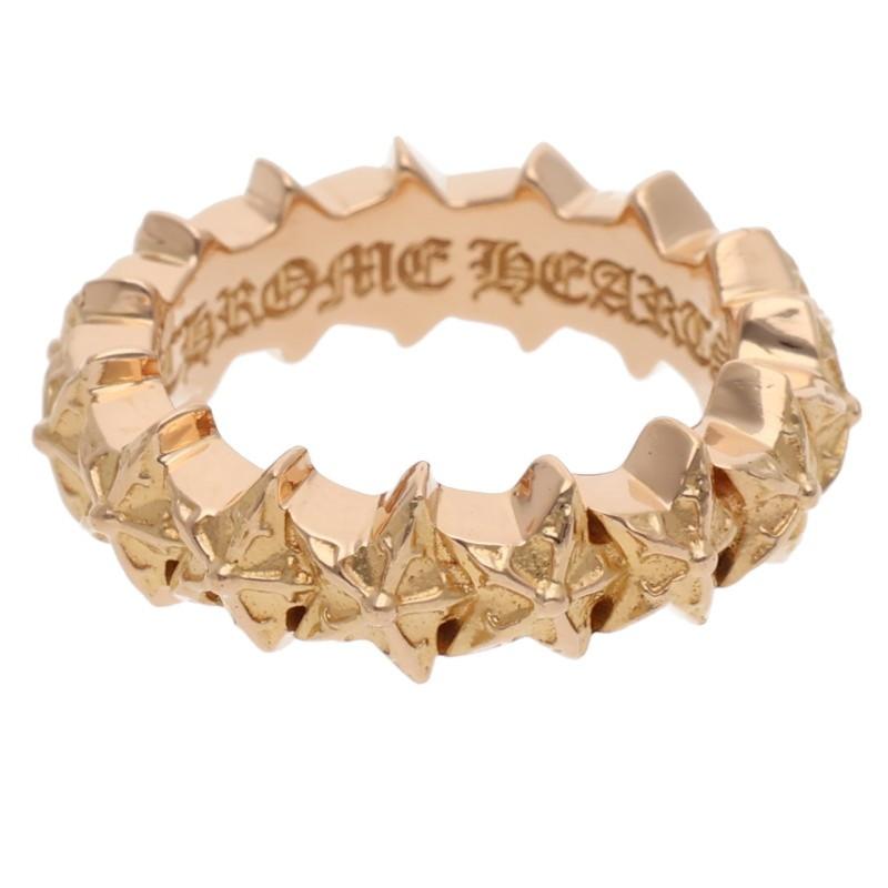 CHROME HEARTS（クロムハーツ） 9号 22k TINY 5PT STAR BAND タイニー5