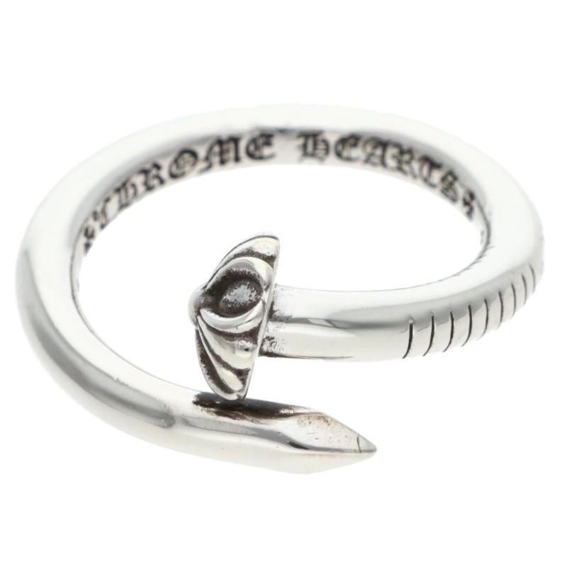 クロムハーツ ネイルリング クロスボール 美品 19号 CHROME HEARTS（クロムハーツ） 19号 NAIL CRSBALL ネイルクロスボール