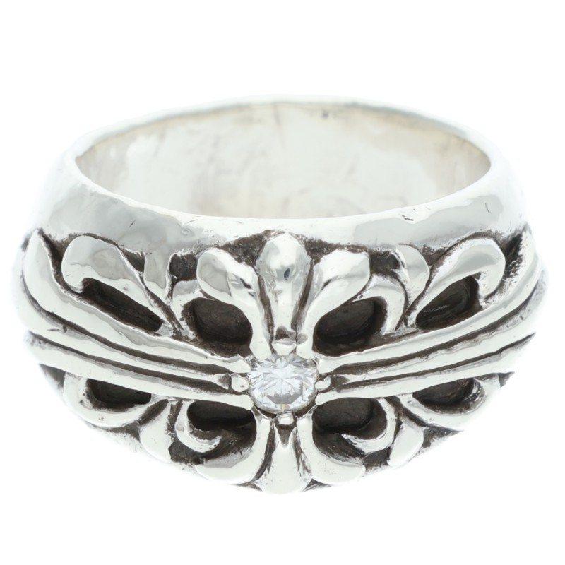 CHROME HEARTS（クロムハーツ） 14号 FLRL CRS 1DIA フローラルクロス
