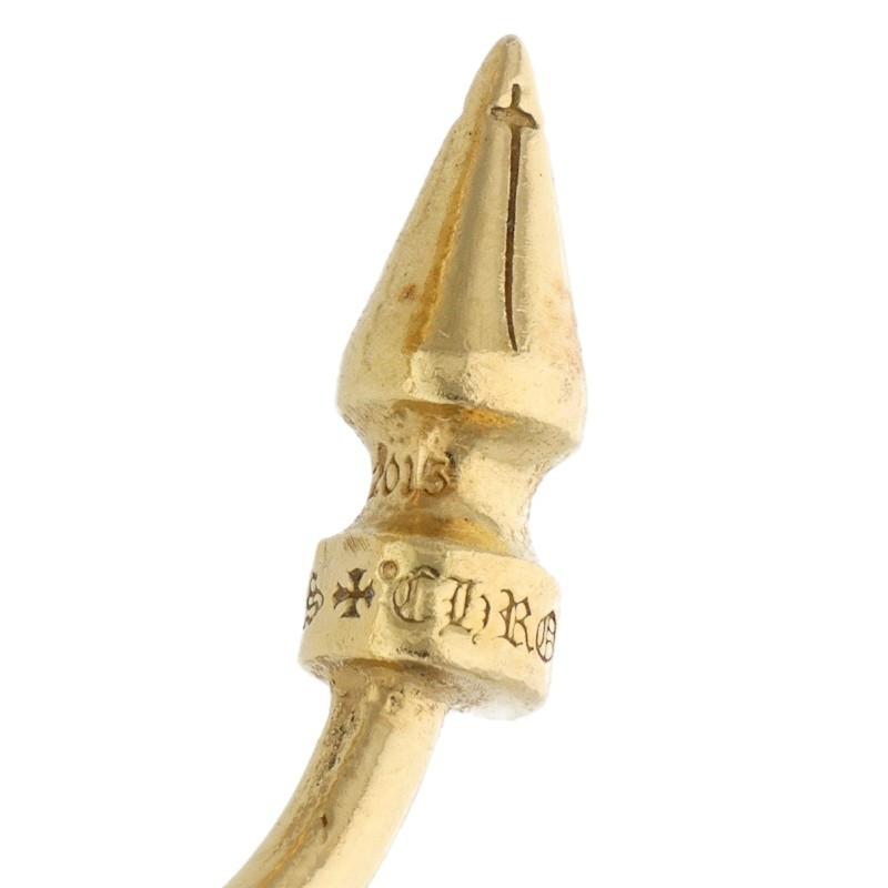 CHROME HEARTS（クロムハーツ） サイズ:17号 22K DBL SPIKE RING
