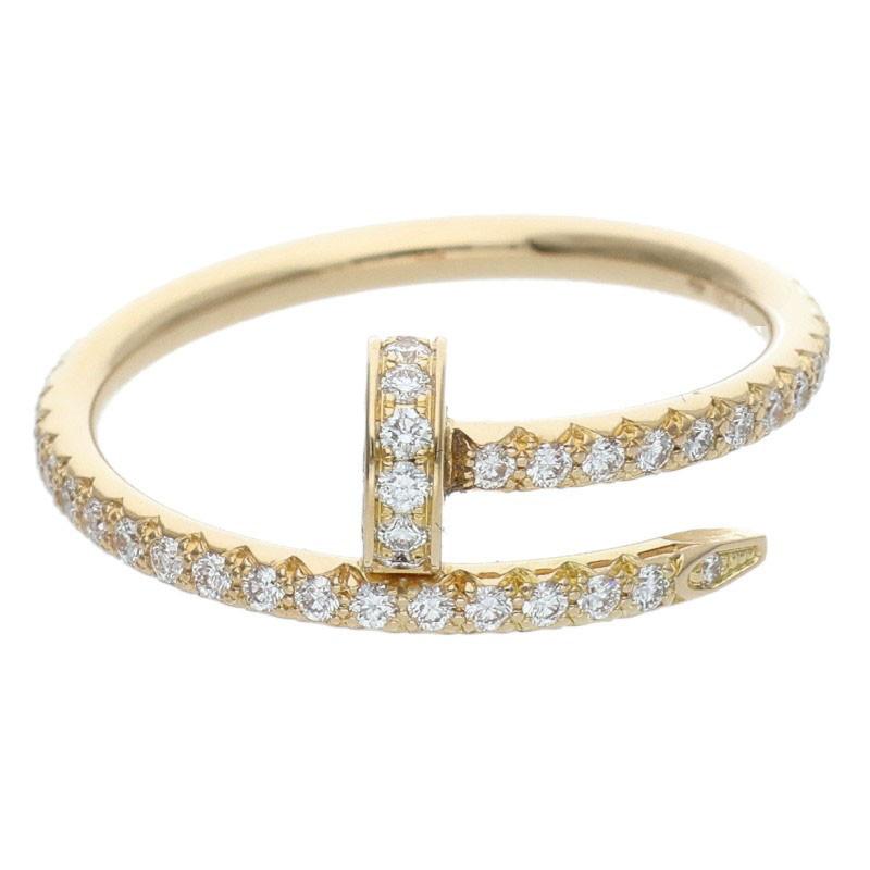 Cartier（カルティエ） サイズ:51/13号 JUSTE UN CLOU SM RING PAVE