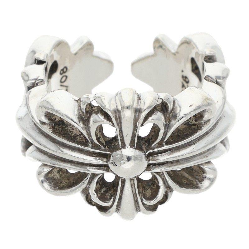 CHROME HEARTS（クロムハーツ） サイズ:11号 DBL FLRL CRS ダブル