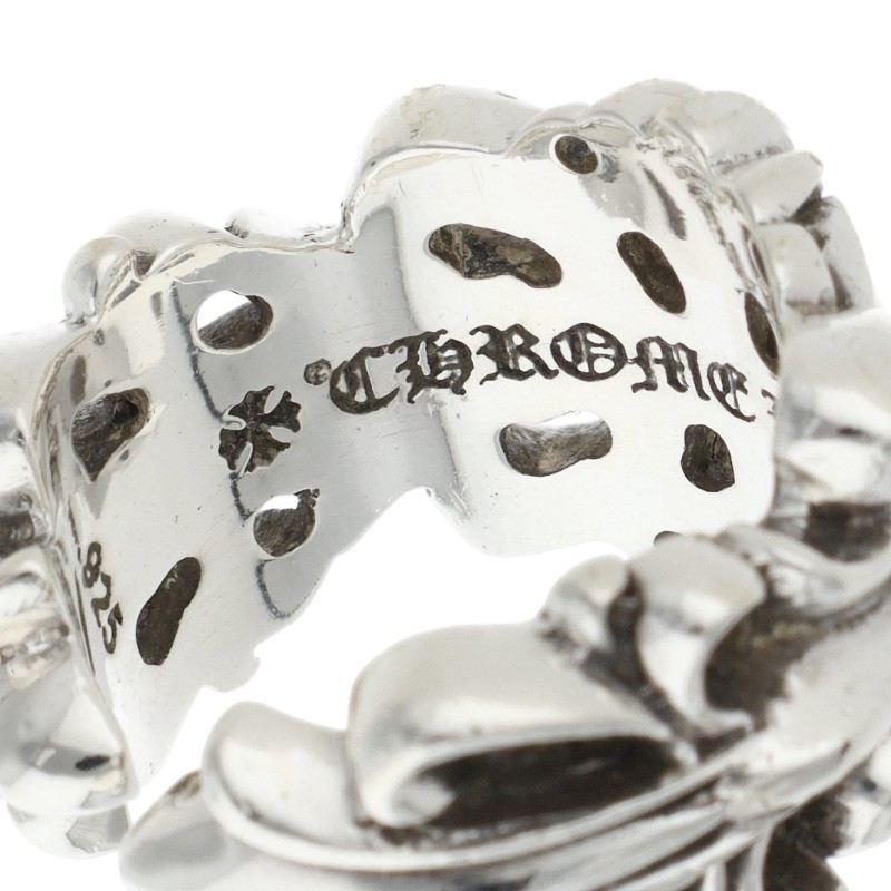 CHROME HEARTS（クロムハーツ） サイズ:11号 DBL FLRL CRS ダブル