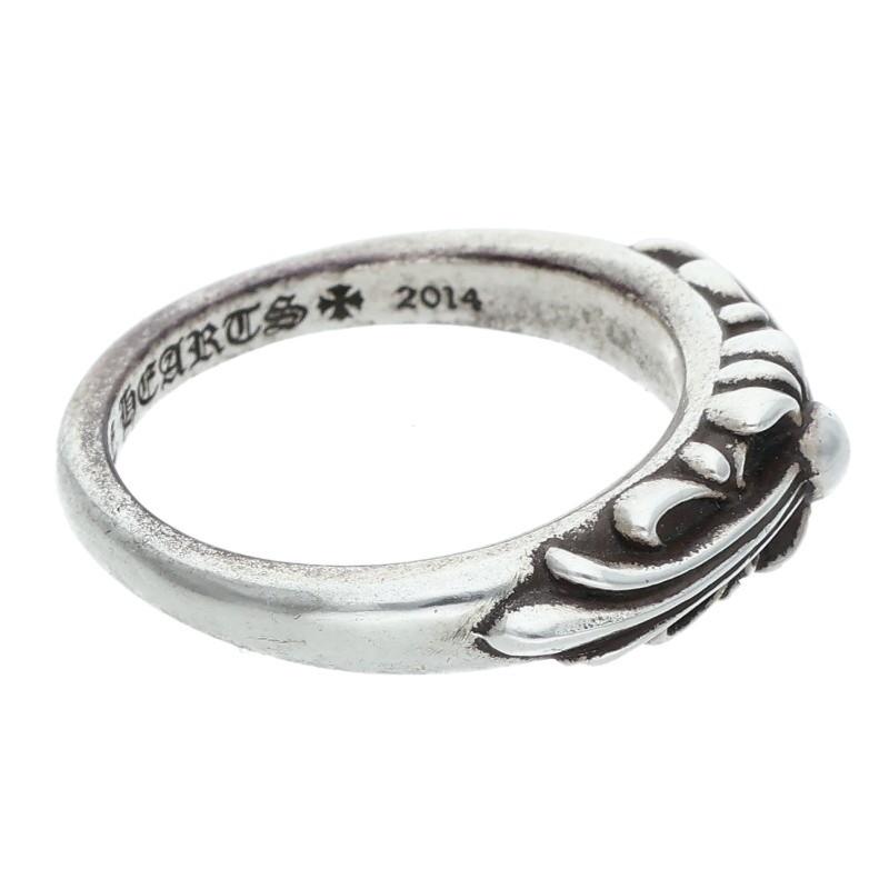 シルバー925 ベビークラッシックフローラルリング　ベビークラシック　16号 CHROME HEARTS（クロムハーツ） サイズ:16号 BABY CLASSIC ベイビー