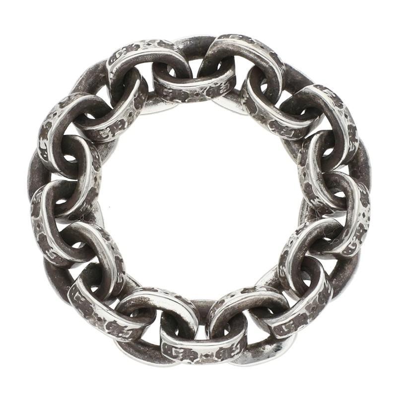 クロムハーツ ペーパーチェーンリング 9号 CHROME HEARTS（クロムハーツ） サイズ:9号 PAPER CHAIN RING ペーパー