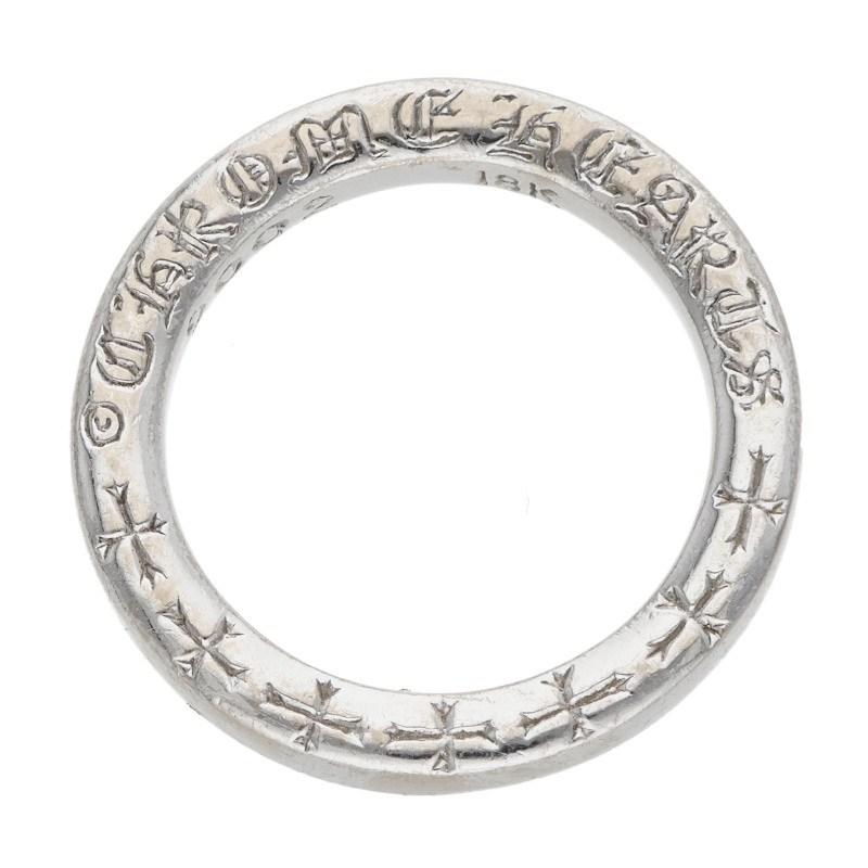 CHROME HEARTS（クロムハーツ） サイズ:7.5号 18KWG NTFL ホワイト