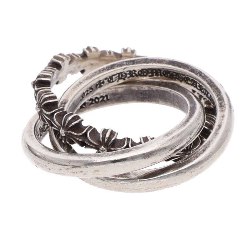 CHROME HEARTS（クロムハーツ） サイズ:8号 TINY E CH PLS BAND TRPL