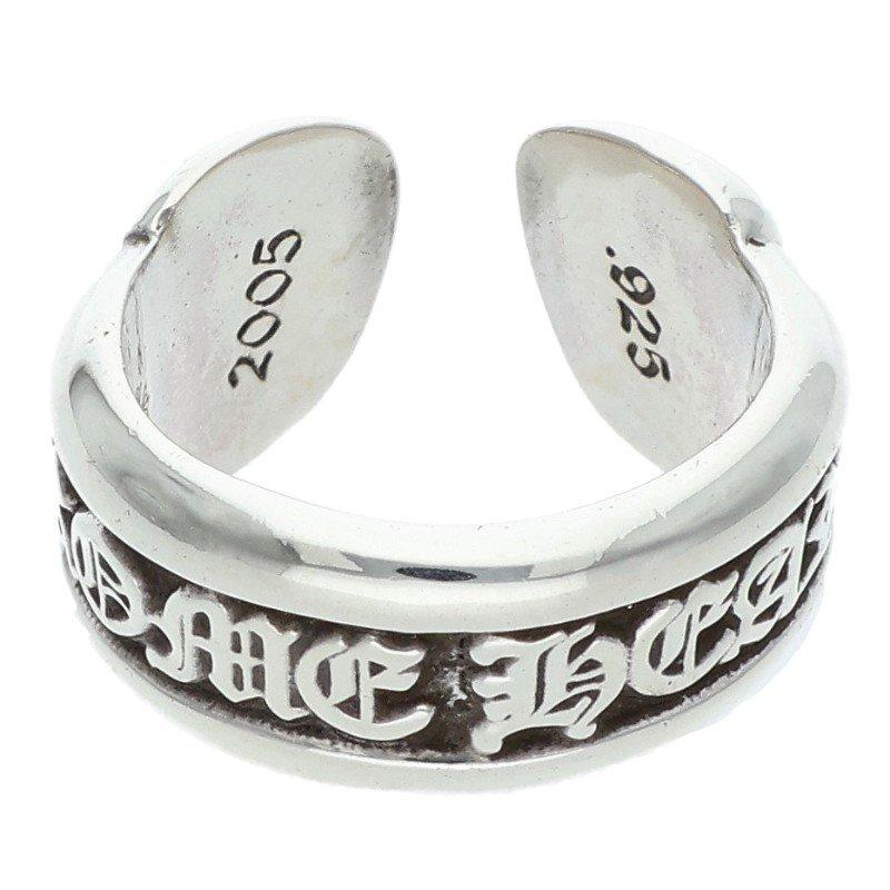 CHROME HEARTS（クロムハーツ） サイズ:7.5号 SM SCROLL LABEL