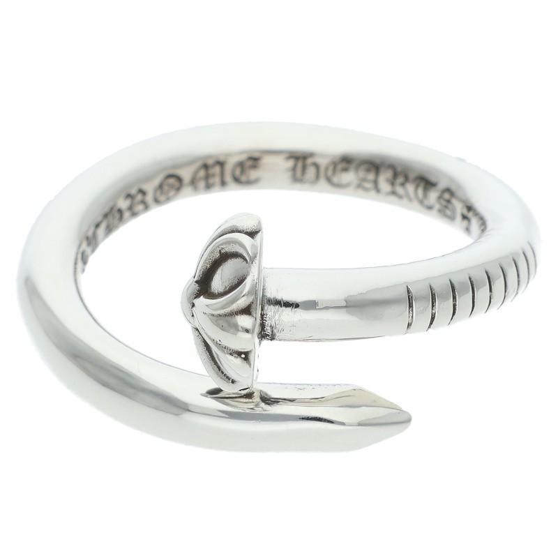 CHROME HEARTS クロムハーツ クロスボールネイル リング 16号相当 CHROME HEARTS（クロムハーツ） サイズ:16号 NAIL CRSBALL ネイル
