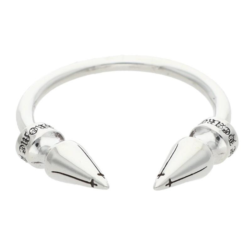 CHROME HEARTS（クロムハーツ） サイズ:15.5号 DBL SPIKE RING ダブル