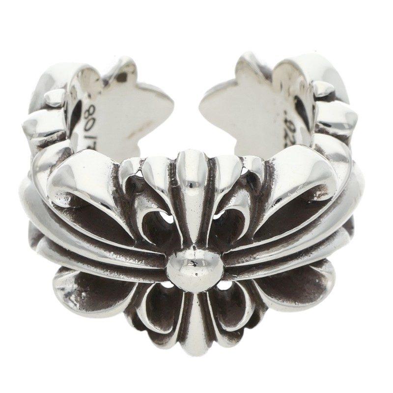 CHROME HEARTS（クロムハーツ） サイズ:21号 DBL FLRL CRS ダブル