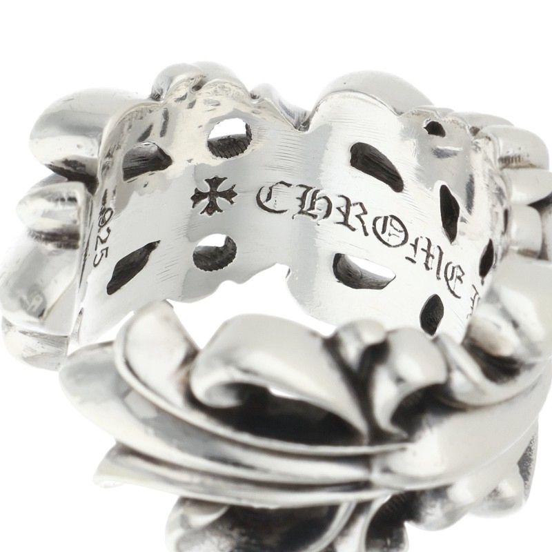 CHROME HEARTS（クロムハーツ） サイズ:23号 DBL FLRL CRS ダブル