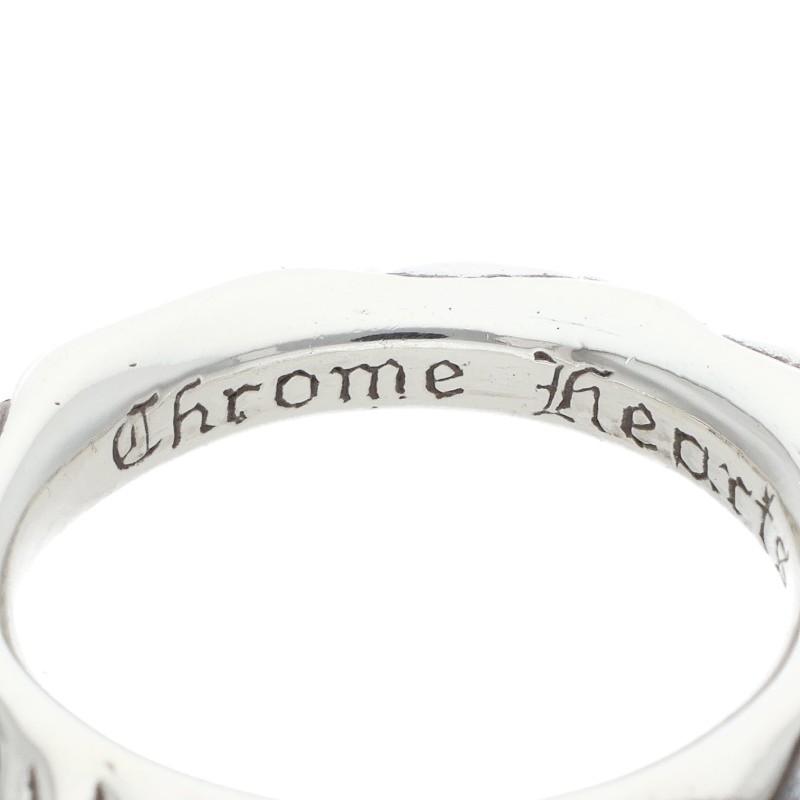 CHROME HEARTS（クロムハーツ） サイズ:21号 SCRL BAND スクロール