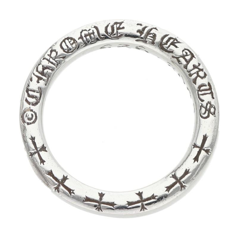 Chrome Hearts NTFL リング シルバー　クロムハーツ　７号 CHROME HEARTS（クロムハーツ） サイズ:7号 NTFL シルバーリング 中古